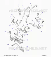 SYSTÃˆME D'ALIMENTATION, RAIL, LINES AND THROTTLE BODY