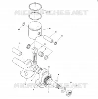 PISTON AND VILEBREQUIN STAR (4915431543024A)