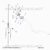 MOTEUR, THROTTLE CONTROL ASM.