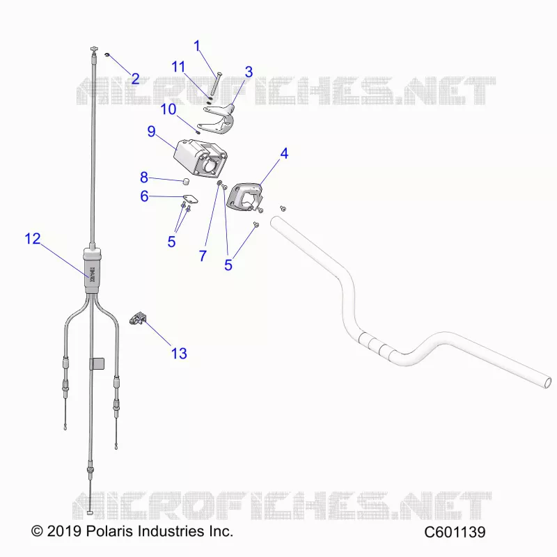 MOTEUR, THROTTLE CONTROL ASM.