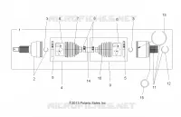 SYSTÈME DE TRANSMISSION, ARBRE DE TRANSMISSION ARRIERE