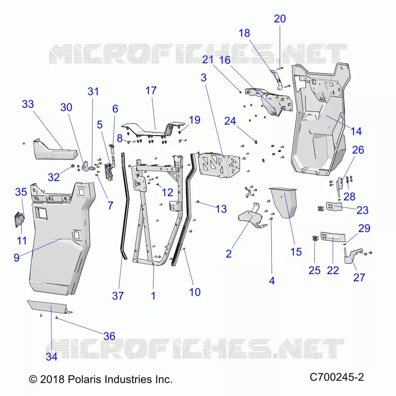 CARROSSERIE ARRIERE DOORS