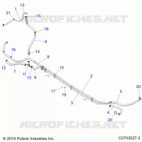 REFROIDISSEMENT ROUTING ENGINE