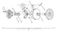 EMBRAYAGE DE TRANSMISSION STAR, SPRINT AND SPRINT E/S (4912721272008A)