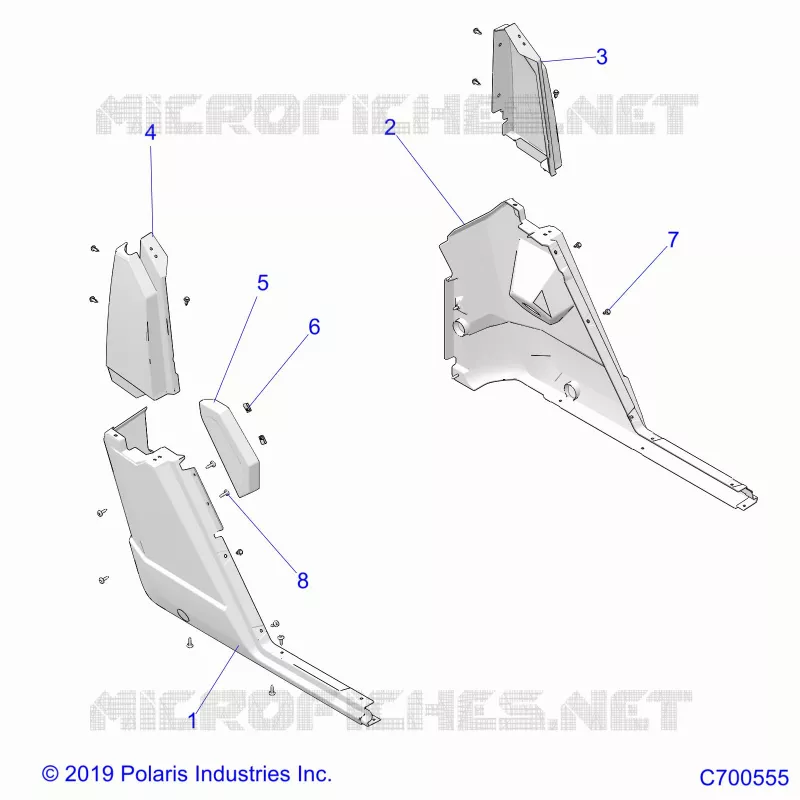 CARROSSERIE ARRIERE FENDERS