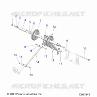 SUSPENSION, BRAS DE SUSPENSION ARRIERE