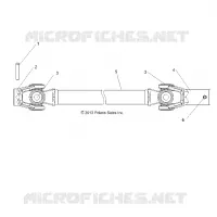 DRIVE TRAIN, ARBRE DE TRANSMISSION AVANT