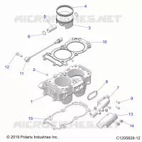 CYLINDRE AND PISTON