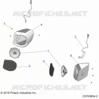 ELECTRICITE, AUDIO, FRONT SPEAKER