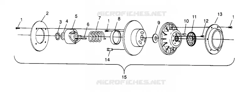 EMBRAYAGE DE TRANSMISSION XLT 0966756 (4933823382C001)