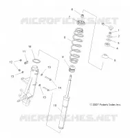 SUSPENSION AVANT SUPPORT
