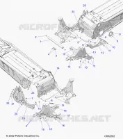 CHASSIS, BULKHEAD ASM.