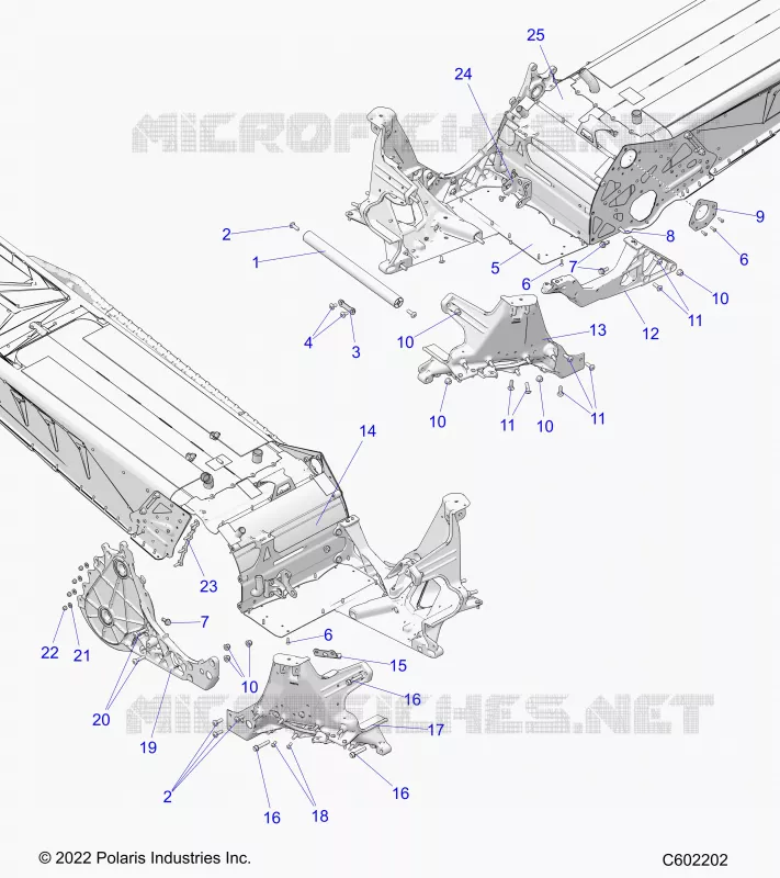 CHASSIS, BULKHEAD ASM.