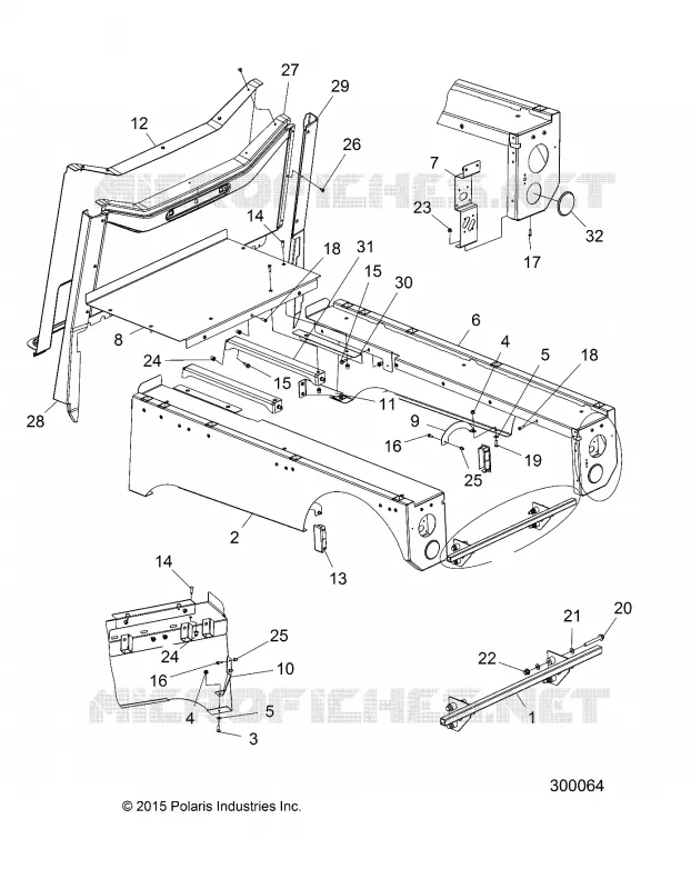 CARROSSERIE ARRIERE