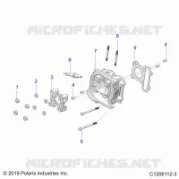 ENGINE, CULASSE ASM