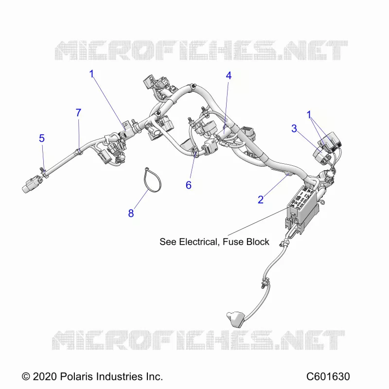 ELECTRICITE, WIRE HARNESS, MAIN