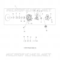 SYSTEME DE TRANSMISSION, PRIMARY CLUTCH