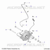 SYSTÃˆME DE TRANSMISSION, FRONT GEARCASE MOUNTING