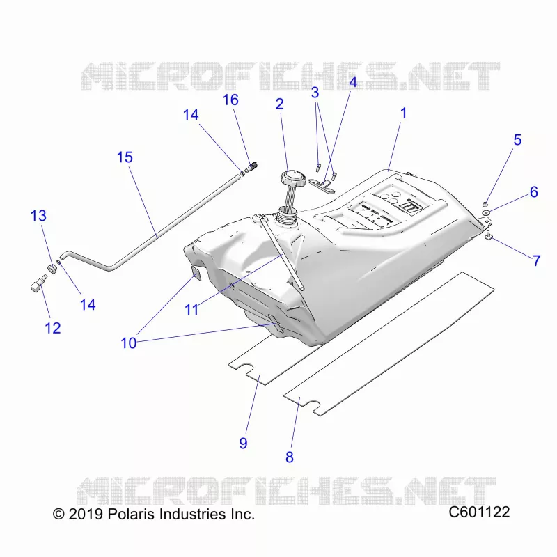 SYSTÃˆME D'ALIMENTATION, FUEL TANK ASM.