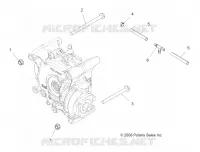SYSTÈME DE TRANSMISSION, GEARCASE MOUNTING, REAR