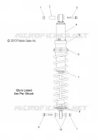 SUSPENSION, AMORTISSEUR, IFS