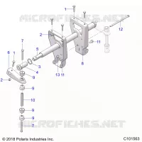 SUSPENSION, BARRE DE TORSION