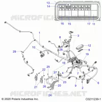 ELECTRICITE, MAIN WIRE HARNESS