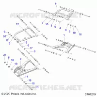 SUSPENSION ARRIERE CONTROL ARMS