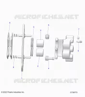 FREIN AVANT CALIPER