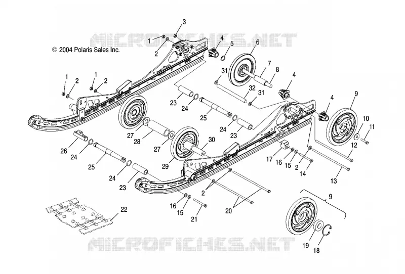 SUSPENSION ARRIERE (M-10)