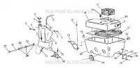 RESERVOIR D'HUILE/BOITE A AIR Sport/Sport GT (4921282128018A)