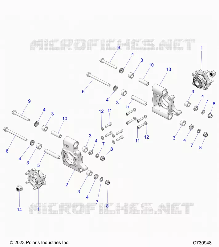 SUSPENSION, PORTE BAGAGES ARRIERE