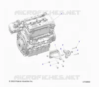 MOTEUR, MOUNTING AND LONG BLOCK