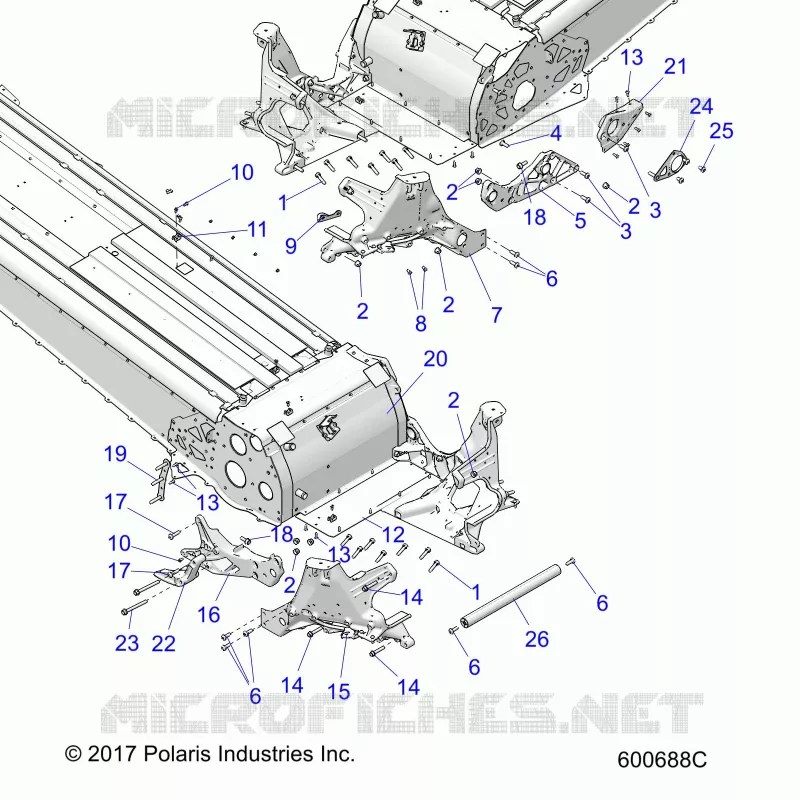CHASSIS, BULKHEAD ASM.