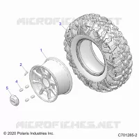 ROUES, REAR