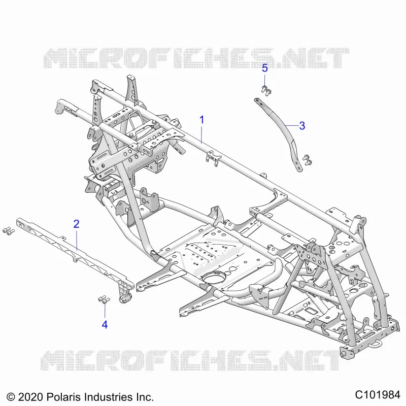 CHASSIS, MAIN CADRE