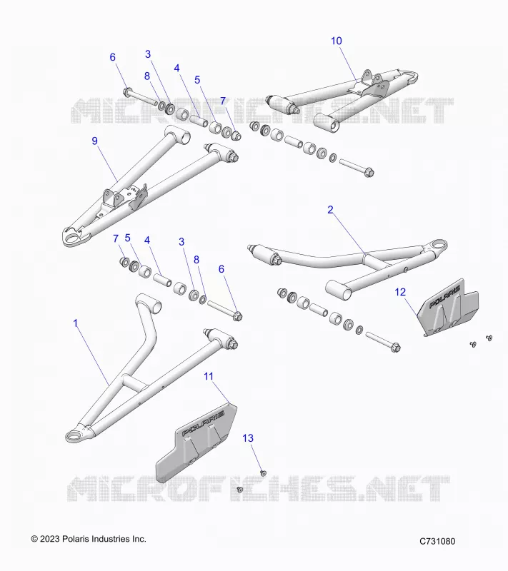 SUSPENSION AVANT CONTROL ARMS