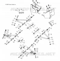 CHASSIS, A-ARM AND FOOTWELL