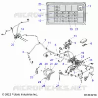 ELECTRICITE, MAIN WIRE HARNESS