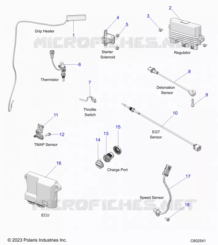 ELECTRICITE, COMPONENTS