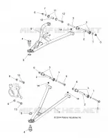 SUSPENSION AVANT CONTROL ARMS