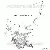 SYSTÃˆME DE TRANSMISSION, MAIN GEARCASE MOUNTING