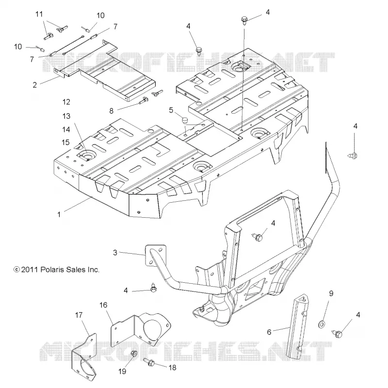 PORTE BAGAGES AVANT and BRUSHGUARD