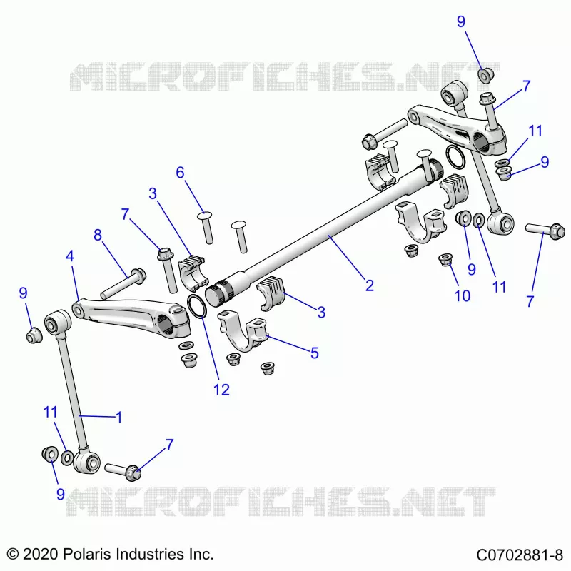SUSPENSION, FRONT BARRE STABILISATRICE