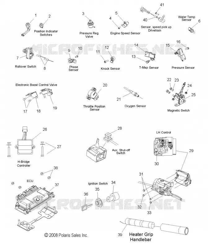 CAPTEURS, SWITCHES and COMPONENTS