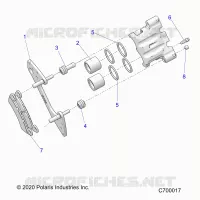 FREIN AVANT CALIPER