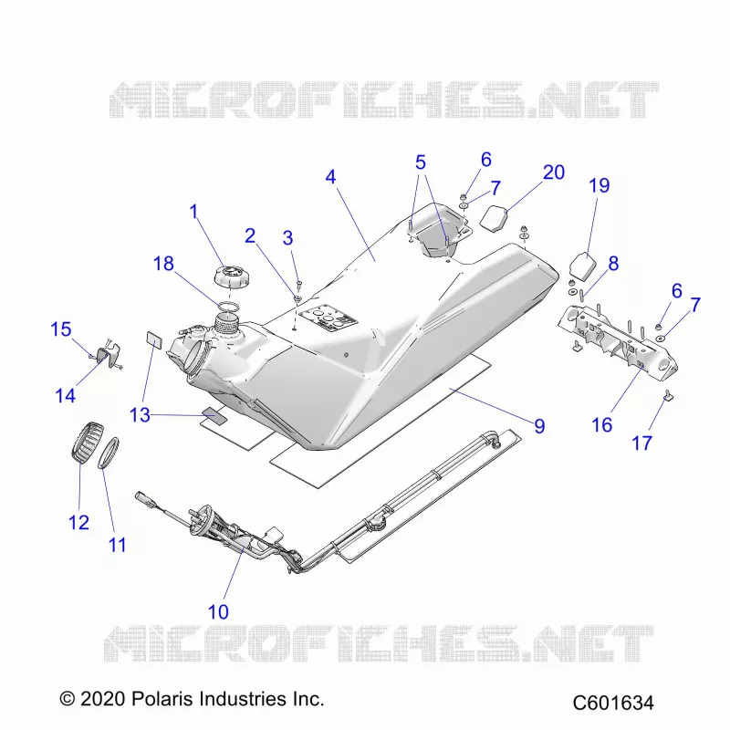 SYSTÃˆME D'ALIMENTATION, FUEL TANK ASM.