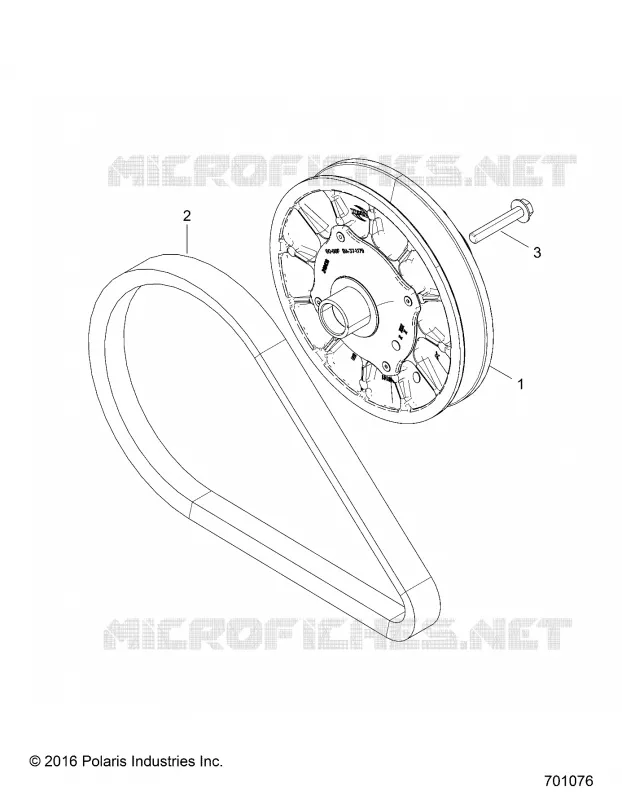 SYSTEME DE TRANSMISSION, SECONDARY CLUTCH