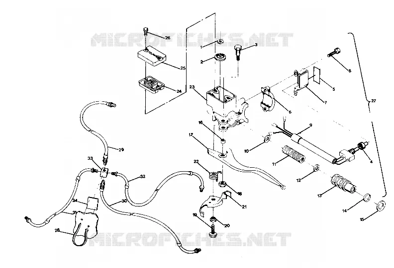 CONTROL ASSEMBLY, LH 6X6 UPDATED 2-91 (4919811981014A)