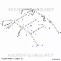 CHASSIS, CAB CADRE